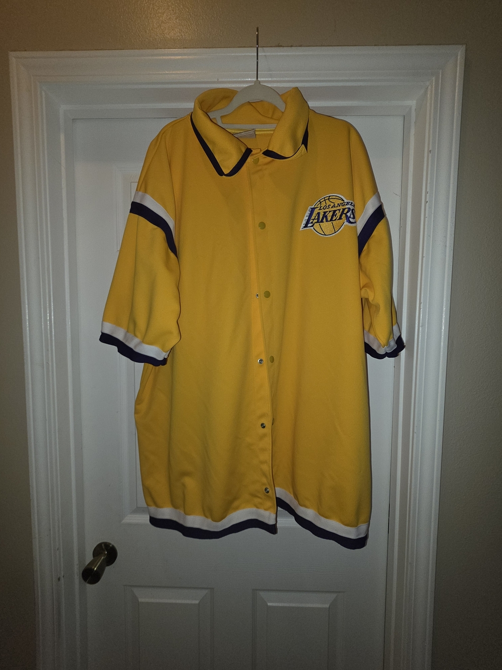 *Rare* Mitchell & Ness 80s LA Lakers Shooting Jacket Sz.54(3xl) 100% Authentic
